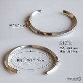ステンレス ツイスト バングル 4カラー ブレスレット レディース メンズ ねじり シンプル 細身 立体感 ゴールド シルバー アンティークシルバー ブラック ローズゴールド カジュアル きれいめ モード 金属アレルギー対応