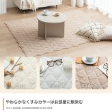 夏ラグ 夏用カーペット ラグ 洗える 夏用 ラグマット Neochill ネオチル キルトラグ かわいい 90×140 絨毯 カーペット 長方形 四角 無地 タオル地 パイル地 通年 洗濯可 滑り止め 1畳 1.5畳 小さめ ソファカバー マルチカバー