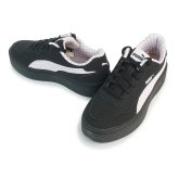 プーマ PUMA スニーカー レディース ウィメンズ ローカット コート ラリー スカイ チェッカー 408862-01 ブラック/ピンク