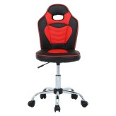 レーシングチェア キッズ用 レッド レッド・ブルー 2色展開 オフィスチェア デスクチェア パソコンチェア 在宅ワーク おしゃれ シンプル 新生活 家具 インテリア 不二貿易