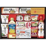 【直送】味香門和膳 みかどわぜん 九州版 [26-0444-023] MKD-40KB キッコーマン醤油 アマノフーズ味噌汁 白子のり だしの素 キャノーラ油 和食 詰め合わせ 贈り物 ギフト プレゼント お返し 内祝い 御礼