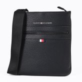 高品質ヨーロッパ輸入モデル トミーヒルフィガー TOMMY HILFIGER ショルダーバッグ メンズ ESSENTIAL PU CROSSOVER ブラック AM0AM09506 BDS BLACK 送別会 誕生日 結婚祝い 結婚式 彼氏 息子 夫 男性 名刺入れ 高級 父の日 母の日 即日発送