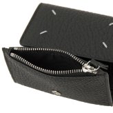 メゾン マルジェラ　Maison Margiela　三つ折り財布　SA3UI0010 P4455 T8103　ブラック　グレインレザー　コンパクト財布　ミニウォレット