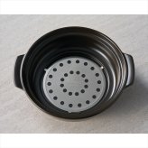 萬古焼 黒貫入 9号京型IH土鍋（ステンレスプレート付） 40981765  内祝 内祝い お祝 御祝 記念品 出産内祝い プレゼント 快気祝い 粗供養 引出物