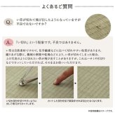敷物 花ござ 国産 純国産 日本製 い草 掛川織 モダン 抗菌防臭 自然素材 江戸間3畳 約174×261cm