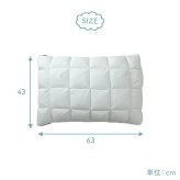 枕 カバー付き ふわふわ 肌触り 肌に優しい 安眠 高級 雲枕 おすすめ 洗える 清潔感 約43×63cm 雲のような肌触りの枕 ポリエステル ウレタン まくら ピロー 枕寝具 寝具用品 寝室用 寝室用品 インテリア 柔らか