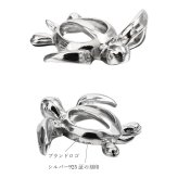 ハワイアンジュエリー ネックレス シルバー925 ホヌ ウミガメ Sサイズ お守り ロジウムコーティング シンプル ラッピング チェーン 長さ 選べる 敬老の日 【品番：CG-009-11-03】