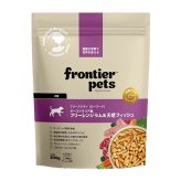 フロンティアペッツ frontier pets 犬用 ラム＆天然フィッシュ ドッグフード フリーズドライ（ローフード） グレインフリー 300g