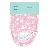 スタイ ビブ 3枚セット 出産祝い aden+anais エイデンアンドアネイ モンフルール よだれかけ スナップビブ コットン100% ダブルガーゼ3層 大きめ 洗える 離乳食 お食事エプロン ベビー 新生児 サイズ調整 内祝い 出産内祝い 女の子 ギフト 双子 2人目 きょうだい プレゼント