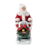Santa Mobile 24.1cm | サンタ サンタクロース 人形 置物 フィギュア クリスマス ホリデー Possible Dreams 正規輸入品