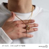 ステンレス 馬蹄ネックレス クロスネックレス ペンダント ホースシュー メタル ダブル喜平 細身 シンプル ゴールド シルバー 十字架 お洒落 かっこいい メンズ 男性 金属アレルギー対応