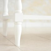 ３段シェルフ かわいい キャビネット かご収納付き チェスト アンティーク風 オープンシェルフ フレンチシリーズ ３段チェスト 輸入家具 木製 ホワイト 白家具 ロココ調 姫系 姫家具 猫足 アンティーク リボン フレンチカントリー