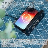 名入れ 時計 ワイヤレス充電器 名入れギフト 名入れプレゼント 誕生日 入学祝い 就職祝い 名入れ 置くだけ充電 ワイヤレスチャージングクロック UL 送料無料