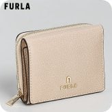 フルラ 三つ折り財布 三折財布 コンパクト レディース ブランド FURLA China WP00593-ARE000 B4L00 ライトベージュ/クリーム