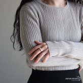 シルバー925 印台リング 細め シグネットリング シルバーリング スタンプリング 細身 シンプル メタル レディース 女性 金属アレルギー対応 指輪