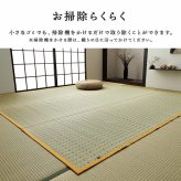 夏ラグ 夏用カーペット 日本 い草 イグサ 自然 素材 夏 年間 おすすめ カーペット ラグ 涼しい 江戸間6畳 261×352cm