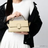 ハンドバッグ レディース かぶせ 牛革 本革 シボ ショルダーベルト 2way B6 横向き 上品 通勤 フォーマル オケージョン 小さめ きれいめ 斜めがけ 肩掛け バッグ HALEINE アレンヌ セレモニー 入学式 卒業式 結婚式 お呼ばれ 4F 4FB (07000404r)