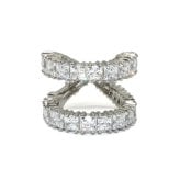 スワロフスキー swarovski リング Hyperbola 5677630 ハイパーボラ 指輪 アクセサリー レディース シルバー 海外正規品