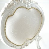 ダイニング家具 マホガニー ダイニングチェアー 肘掛け無し 猫脚 アンティーク 椅子 姫家具 プリンセス家具 ヨーロッパ風 ホワイト 木製ダイニングチェア ロココ調 ヨーロピアン風チェアー 上品エレガント