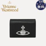 【無料ラッピング】 ヴィヴィアン ウエストウッド Vivienne Westwood 財布 折財布 三つ折りミニ財布 ブラック ブランド 正規品 新品 ギフト プレゼント 人気 おすすめ 誕生日 記念日 クリスマス 送料無料 vwt522422