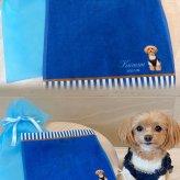 ペットのお写真で作るハンドタオル(ハンカチ) For PAPA | 名入れ・記念日いり【送料無料】お誕生日 母の日 父の日 敬老の日 還暦祝い クリスマスプレゼント うちの子グッズ お歳暮 クリスマス