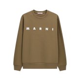 マルニ MARNI トレーナー スウェット マルニキッズ ms340u-m01612-m00v0-0m721-12y キッズ 0M721 ブラウン