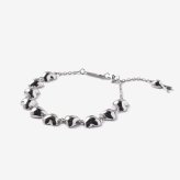 アミ パリス AMI PARIS METAL HEARTS BRACELET メタル ハート ブレスレット UJW983.362 レディース アクセサリー シルバー