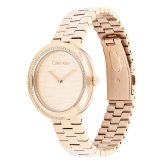 【選べるノベルティー付き】カルバン クライン CALVINKLEIN TWISTEDBEZEL34 腕時計 レディース クォーツ 25100166 カルバンクライン