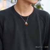 ハワイアンジュエリー コアウッド ペンダントトップ 刻印無料 シェル型 コアウッド ロジウムコーティング aumakua シンプル シルバー925 ネックレス チェーン別売 メンズ レディース 誕生日 プレゼント ハロウィン 【品番：045-61-01】