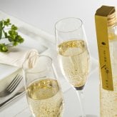名入れ プレゼント お誕生日 還暦祝い 出産 内祝いに名前入り 名入れ彫刻のお酒 金箔入り 日本酒 《 清酒 金華 【 無加工 】 ＆有田焼 日本酒グラス 金彩 【 加工有 】 セット 》 300ml 15.5度 名入れ 送料無料  最短 酒器 グラス 実用的 2026