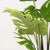 観葉植物 造花 モンステラ BROWN 全高約97cm 中型 フェイクグリーン 本物そっくり おしゃれ インテリア 人工観葉植物 アーティフィシャルグリーン オフィス 店舗 ホテル 開店祝い 室内 デリシオサ フェイク