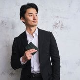 牛革ソフトミリング・薄型マネークリップ