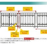 ガーデン エクステリア パークアベニューフェンス基本セット 送料無料 フェンス ゲート 扉 アイアン ガーデニング 枠 柵 仕切り 目隠し 境目 クラシカル アンティーク トレリス つる 薔薇 バラ 朝顔 園芸 ラティス