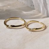 【刻印無料】ダイヤモンド ペアリング  Lovers&Ring K10 10金 ダイヤモンド シンプル 指輪 ペア リング 【LSR0655-PAIR】 お揃い レディース メンズ 誕生日プレゼント カップル お揃い 彼女 女性 彼氏 男性 普段使い ダイヤ おすすめ 誕生日 プレゼント 記念日 人気 ブランド バースデー ギフト 記念日 秋アクセ　秋ジュエリー ご褒美ジュエリー 彼女 ギフト 