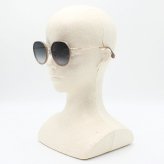 マックスマーラ Max Mara サングラス ノーズパッド UVカット アイウェア ラウンド ボストン MM0148-K/S 57B 57 メンズ レディース ユニセックス ベージュ（クリア）+ブルー系グラデーション 海外正規品
