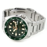 アウトレット セイコー5 スポーツ 日本製 自動巻き 機械式 限定モデル メンズ 腕時計 ブランド SKX Series SBSA013 SEIKO スポーツ グリーン