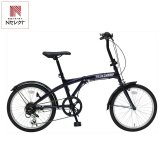 フィールドチャンプ 20インチ6段折畳み自転車 BL 折りたたみ自転車 変速機能 サイクリング【北海道・沖縄県・離島 配送不可】