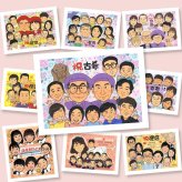 古希 似顔絵 贈り物 名入れ ギフト 手描き プレゼント 古希 70歳 長寿祝い 長寿 誕生日 大人数 両親 お父さん 家族 お母さん 下書き確認 名入れ 修正無料 サプライズ 一生もの 親孝行 そっくり 70歳 長寿祝い 思い出 百寿祝い 結婚祝い 傘寿祝い 喜寿祝い ホワイトデー キレイ 二次会 メモリアルギフト ハロウィン バレンタインデー 贈答品 感謝