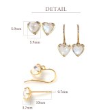 ムーンストーン ハート ピアス スタッド フック K10 K18 10K 18K 10金 18金 プラチナ フックタイプ 女性 レディース 誕生日 記念日 プレゼント ギフト 誕生日プレゼント 10代 20代 30代 40代 妻 彼女 スター ゴールド ホワイトゴールド ピンクゴールド イエローゴールド ダイヤ 小さい 小さめ キャッチ アクセサリー アレルギー対応 金属アレルギー クリスマス