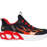 スケッチャーズ 光る靴 男の子 スリップインズ キッズ スニーカー スリッポン SKECHERS Slip-ins Sライツ サーモ フラッシュ 2.0 ヒートブリスク ノーマル幅 炎 403898L