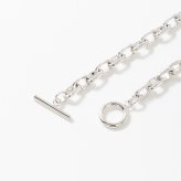 リンク チェーン ネックレス シンプル お揃い ペアアクセ ユニセックス