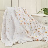 おくるみ スワドル 4枚セット 出産祝い aden+anais エイデンアンドアネイ エレファントサーカス コットンモスリン ダブルガーゼ 大判 約112cm 新生児 退院 内祝い 出産内祝い 男の子 女の子 ギフト 専用ボックス入り ガーゼケット ブランケット 授乳ケープ おむつ替えシート