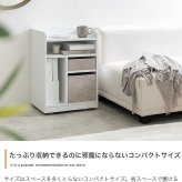 収納ワゴン キャスター付き デスクワゴン サイドワゴン ランドセルラック リビング収納 回転式 リバーシブル 目隠し収納 隠しキャスター 幅42cm 引き出し付き ファイル収納 書類収納 学習収納 デスク下収納 おしゃれ 北欧 木製 スリム 子供部屋 新生活