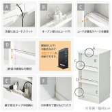 キャビネット 白 リビング収納 配線収納 〔ロビンキャビネット〕  幅40cm チェスト サイドボード モデム収納 ルーター収納 鏡面 白家具 ホワイト コンパクト収納 扉収納 収納ボックス リビング 引き出し 北欧 モダン おしゃれ