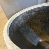 鉢カバー おしゃれ 大型 20号 16号 14号 11号 XL L M S サイズ 植木鉢 KONTON コントン オイスター ラウンド 丸型 ファイバーストーン 軽量 室内 屋内 高級 北欧 モダン ナチュラル 観葉植物用 サボテン 多肉植物 特大 玄関 プランター 底穴なし ホワイト