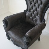 輸入家具 シングルチェア アンティーク ダイニングチェア ロココ調家具 バロック調 彫刻家具 プリンセス 姫系 ヨーロピアン フランス かわいい おしゃれ イタリア デザイナーズ 本物の高級感 店舗什器 新生活