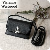 ヴィヴィアン ウエストウッド カードケース コンパクト レディース ブランド Vivienne Westwood ロゴ 5112001BU L001J N401 BLACK ビビアン