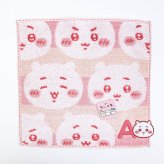 ちいかわ イニシャル タオルハンカチ(A)