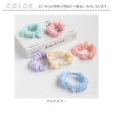 ヘアアクセサリー 通販 ミニシュシュ Rora パステルカラー 髪飾りヘアアクセ ヘアゴムセット キッズ女の子 子供子ども 姉妹お揃い プチギフト 卒園式入学式 フォーマル カジュアル ヘアアレンジ ブレスレット ツインテール