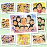 古希祝い プレゼント 似顔絵 名入れ 手描き 贈り物 ギフト 古希 70歳 長寿祝い 誕生日 長寿 大人数 両親 お母さん 家族 お父さん 下書き確認 名入れ 修正無料 一生もの かわいい そっくり 親孝行 思い出 70歳 長寿祝い 二次会 快気祝い 色紙 ホワイトデー 感動 カラフル バレンタインデー 大量注文 オリジナル 喜ばれる 同窓会 感激 闘病中の方への励まし